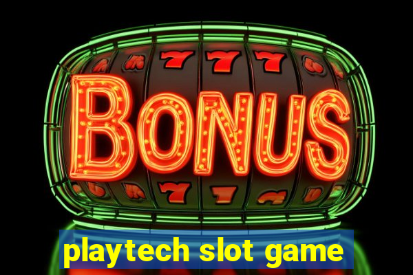 playtech slot game