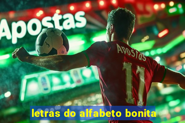 letras do alfabeto bonita