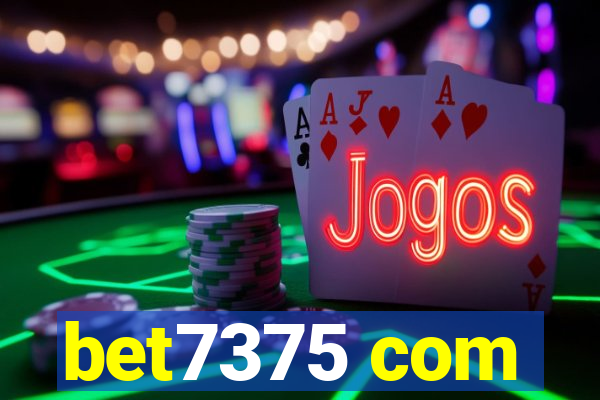 bet7375 com