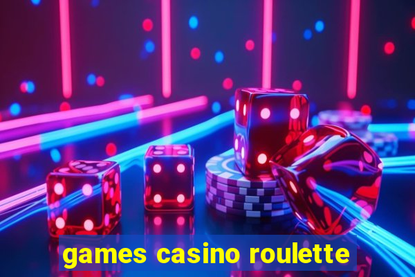 games casino roulette