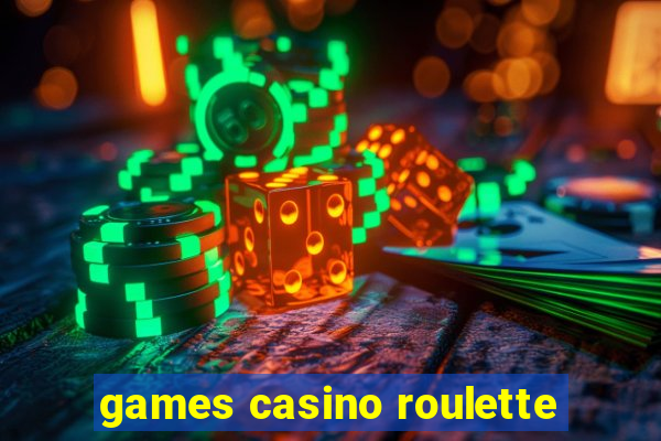 games casino roulette