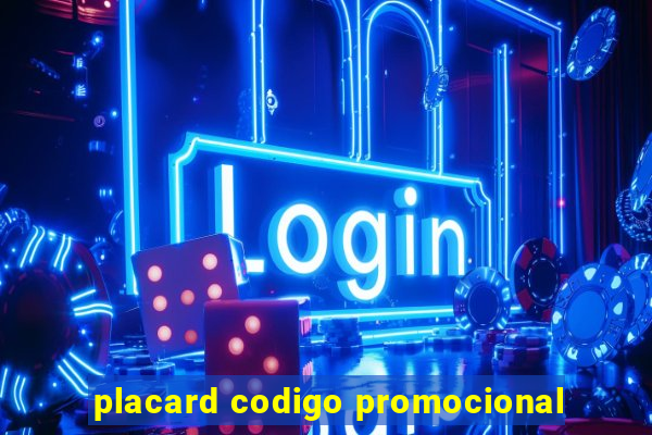 placard codigo promocional