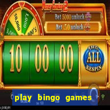 play bingo games for free