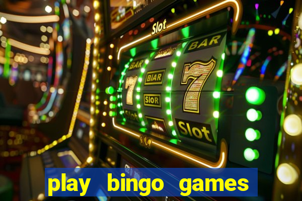 play bingo games for free