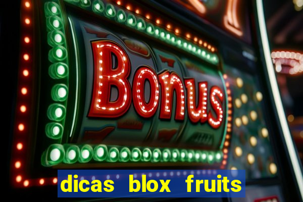 dicas blox fruits sea 1