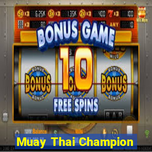 Muay Thai Champion