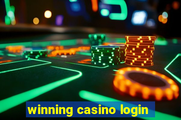 winning casino login