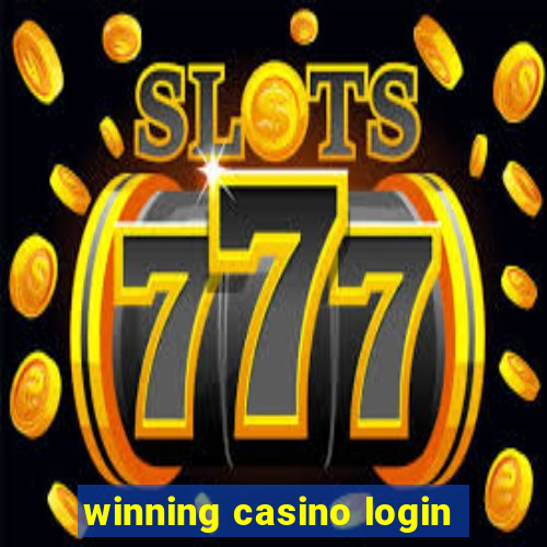 winning casino login