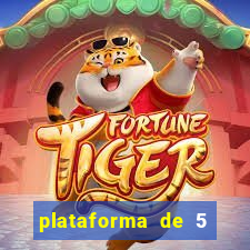 plataforma de 5 reais fortune tiger