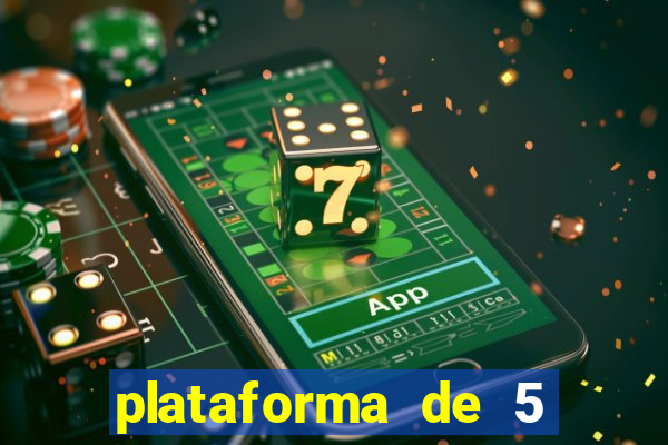 plataforma de 5 reais fortune tiger