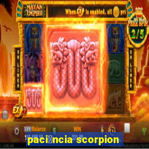 paci锚ncia scorpion