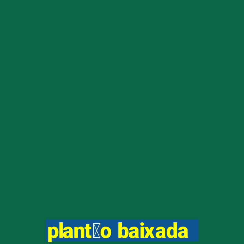 plant茫o baixada