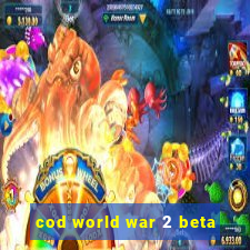 cod world war 2 beta