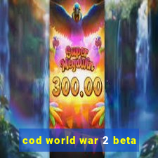 cod world war 2 beta