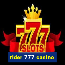 rider 777 casino