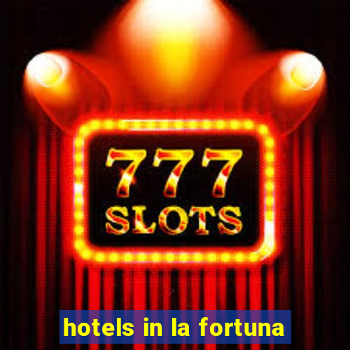 hotels in la fortuna