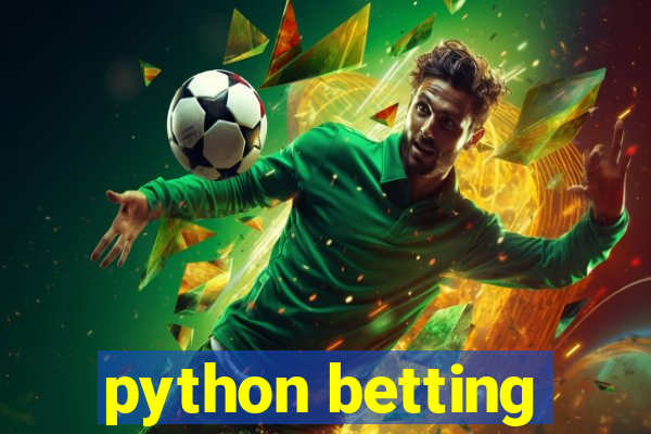 python betting