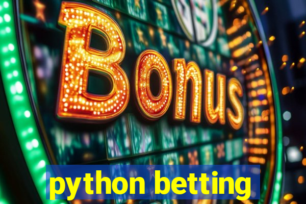 python betting