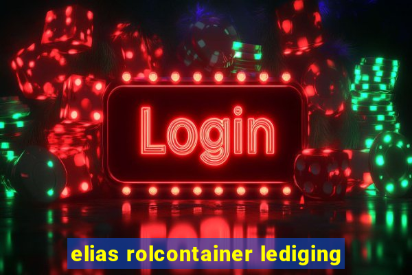 elias rolcontainer lediging