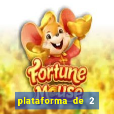 plataforma de 2 reais fortune tiger