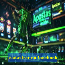 cadastrar no facebook