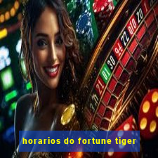 horarios do fortune tiger