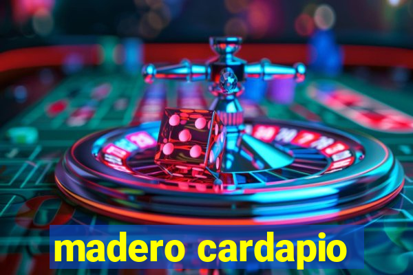 madero cardapio