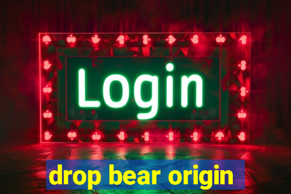 drop bear origin