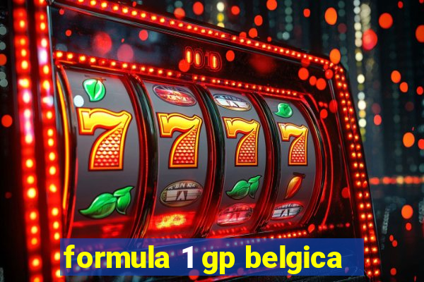 formula 1 gp belgica