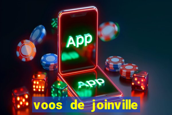 voos de joinville e são paulo