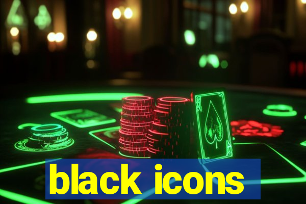 black icons