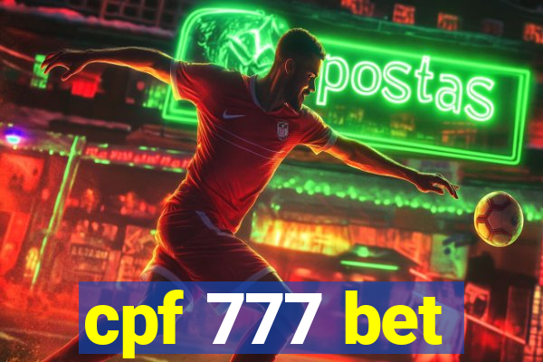 cpf 777 bet