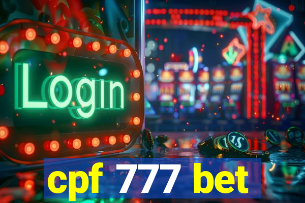 cpf 777 bet