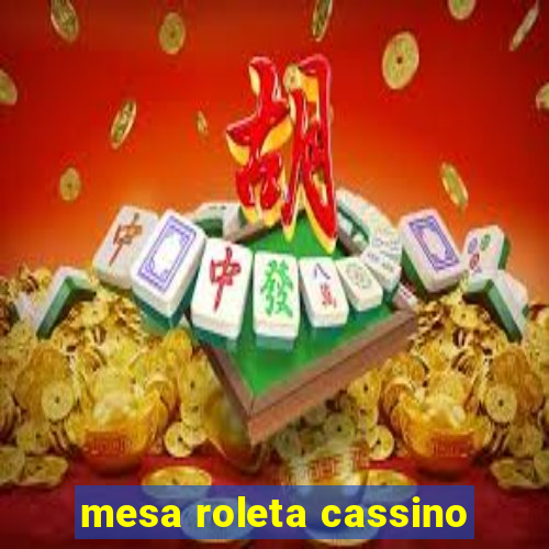 mesa roleta cassino