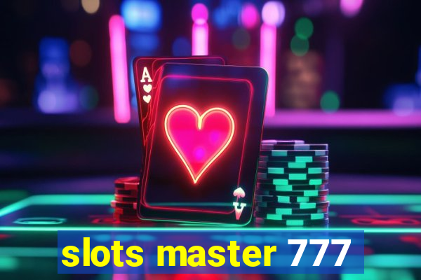 slots master 777