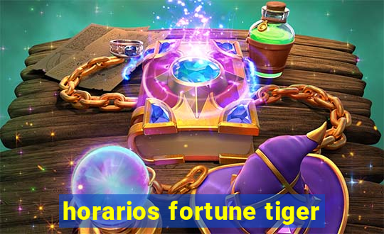 horarios fortune tiger