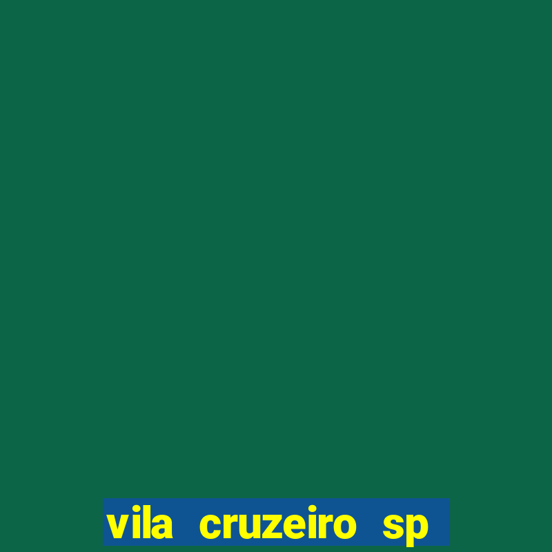 vila cruzeiro sp 茅 perigoso