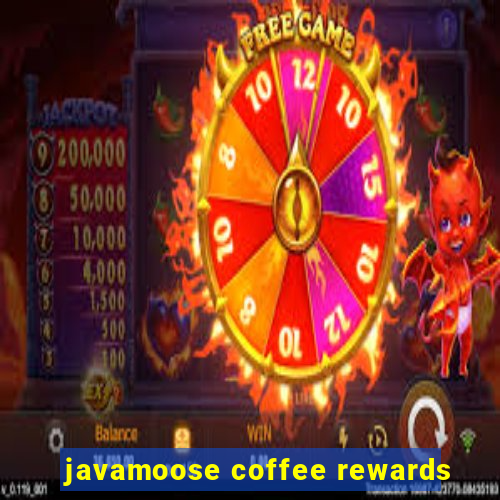 javamoose coffee rewards