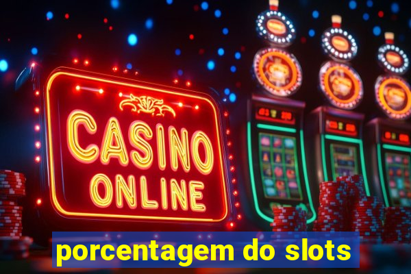 porcentagem do slots