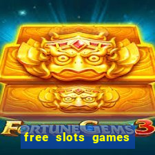 free slots games real money