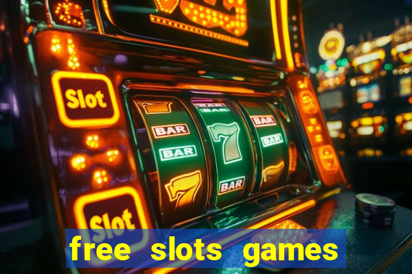 free slots games real money