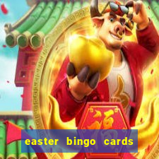 easter bingo cards free printable