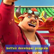 betfair developer program