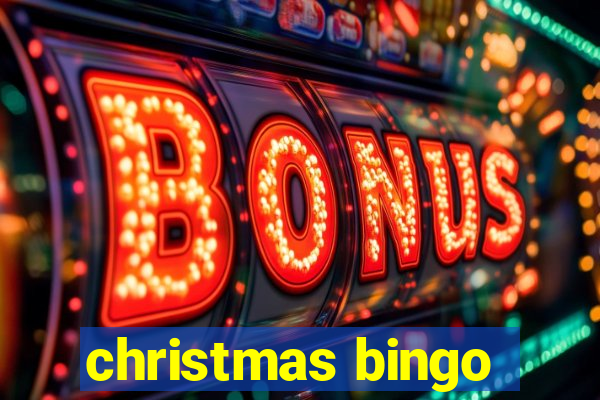 christmas bingo