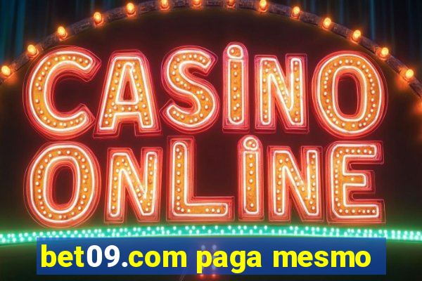 bet09.com paga mesmo