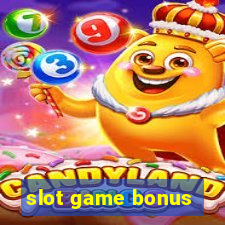 slot game bonus