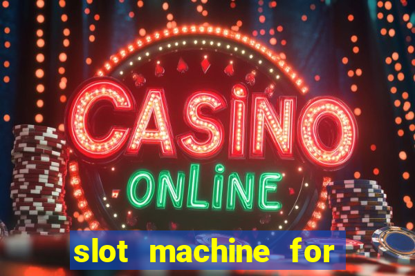 slot machine for home bar