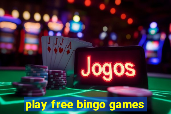 play free bingo games