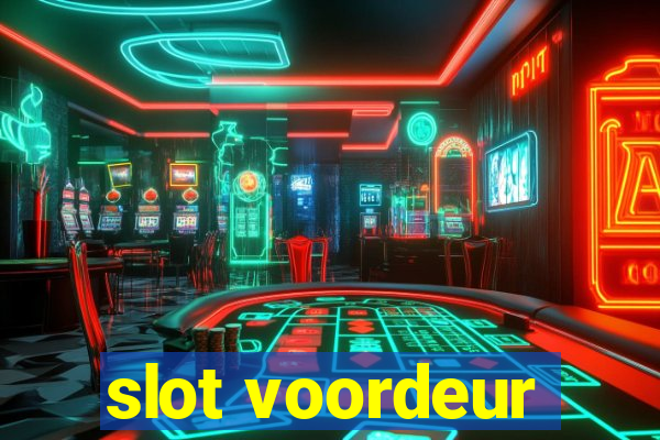 slot voordeur