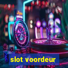 slot voordeur